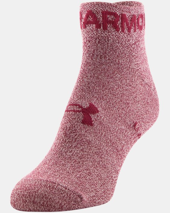 Women's UA Essential Low Cut Socks - 6-Pack, Pink, pdpMainDesktop image number 5